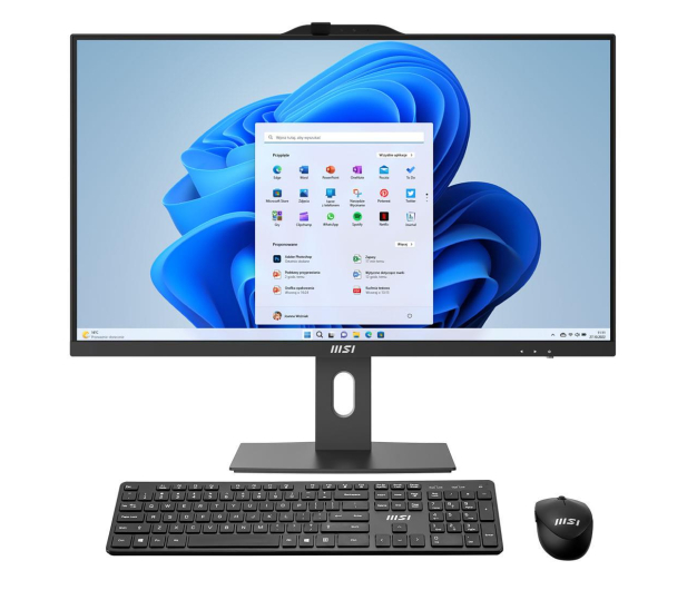 MSI PRO AP272P 14M i5-14400/16GB/512/Win11X Czarny - 1455094 - zdjęcie